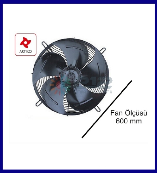 Emici ve Üfleyici Aksiyel Fan Motorları