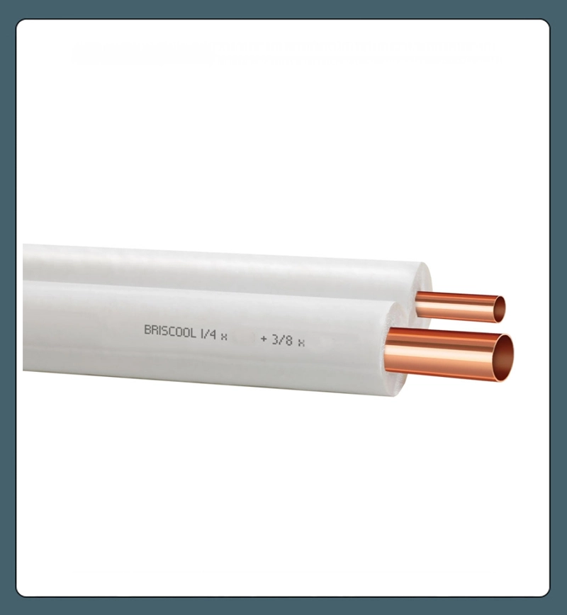 9000 BTU İzolasyonlu Klima Bakır Borusu 1/4-3/8 Split Briscool 12000 BTU