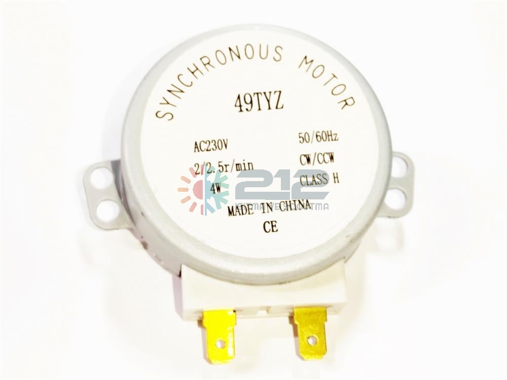 49TYZ AC230V  2/2.5r/Min 4W 50/60 Hz