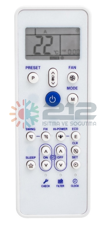 Carrier%20İnverter%20Klima%20Kumandası