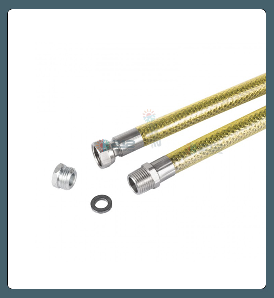 75CM 1/2’’ - 1/2’’ Örgülü Ocak Fleks Hortumu