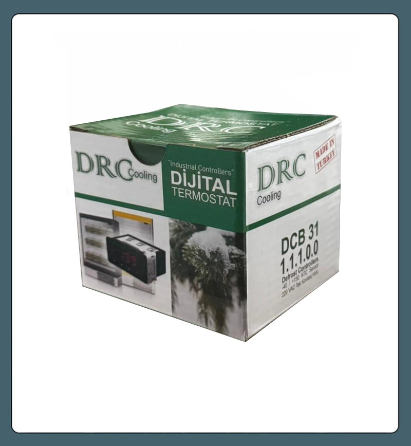 DRC Dijital Termostat 250VAC 16A 50/60 Hz Tek Prob