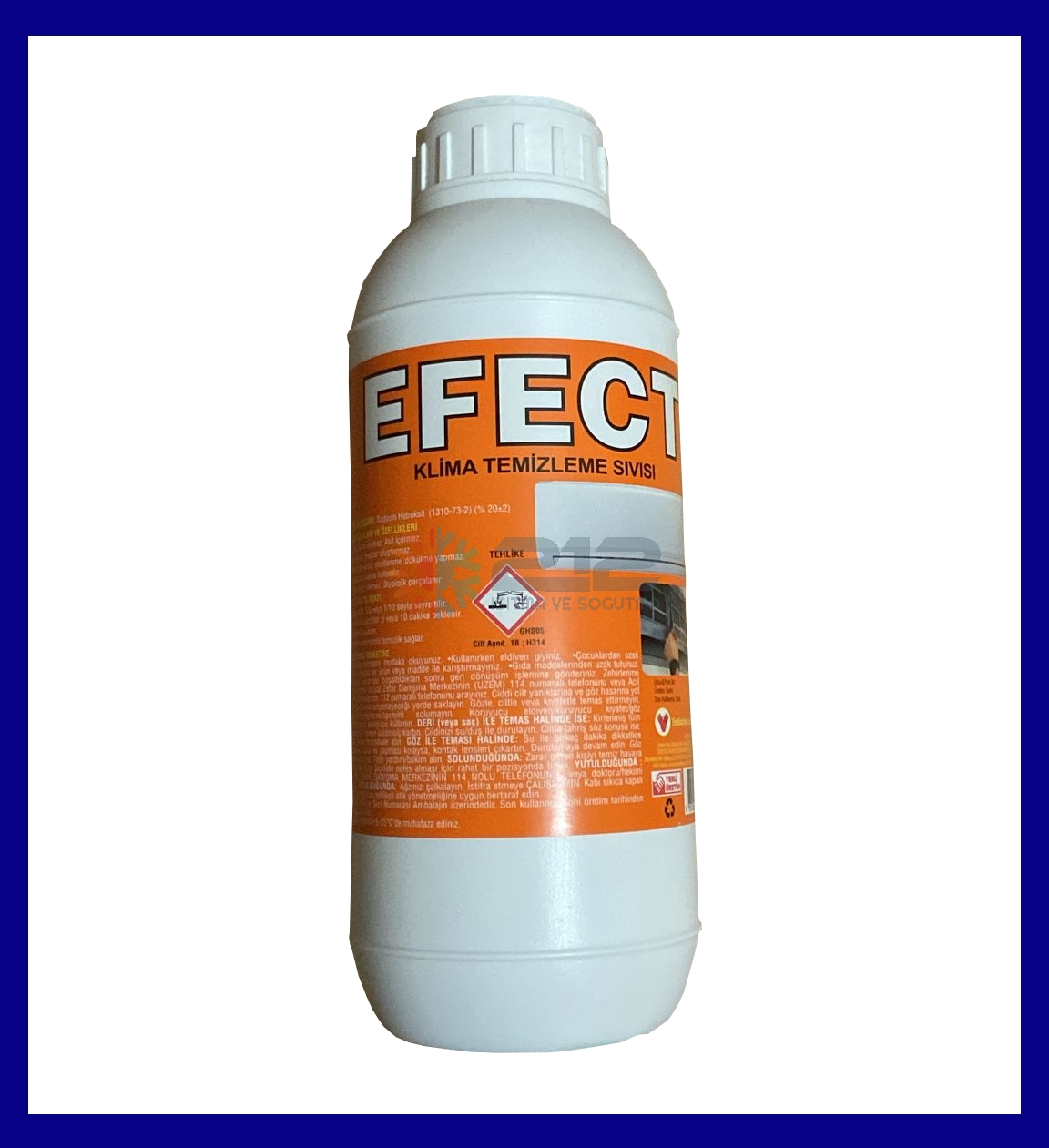 Efect 1 Litre Klima Temizleme Bakım İlacı
