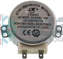 TY49II AC230V 50/60 Hz 4W 15/18RPM CW