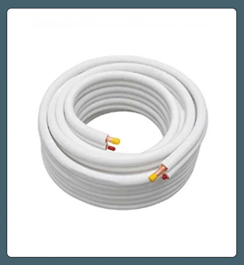 9000 BTU 12000 BTU İzolasyonlu Klima Bakır Borusu 1/4-3/8 VRV