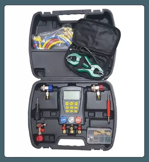 Dijital Manifold SBF-L-07 Bütün Gazlara Uyumlu