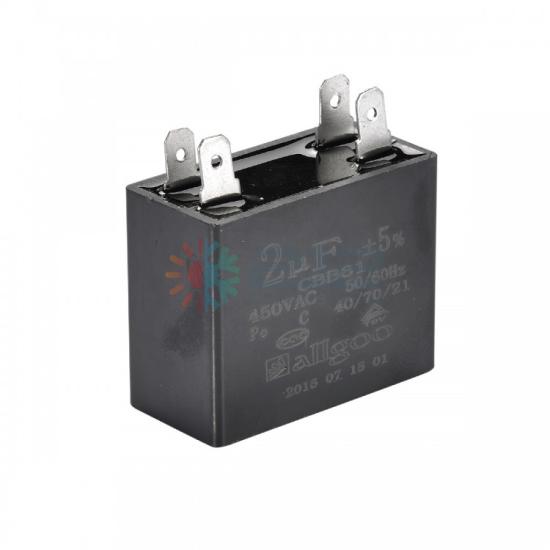2 UF Klima Fan Kondansatörü 450 VAC - 50/60 Hz