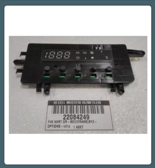 Vestel Çamaşır Makinesi Ekran Kartı 22084249