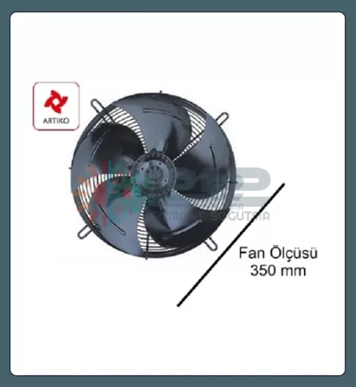 Aksiyel Emici Fan Motoru 350 MM YWF 4E