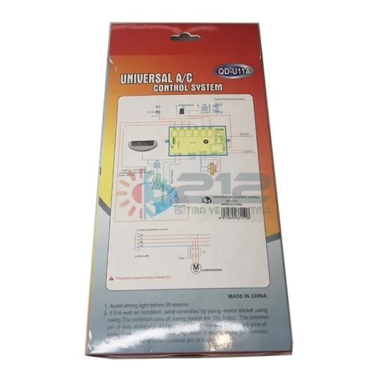 QD-U11A On-Off Universal Klima Kartı