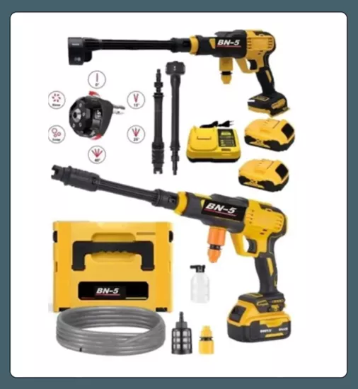 BN-5 Çantalı Yıkama Makinesi Tabanca