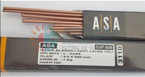 ASA Bakır Alaşımlı Sert Lehim Teli 3110