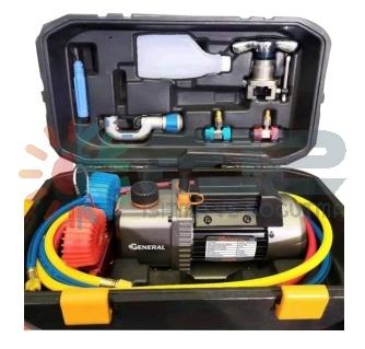 Vakum Pompası EGN135N + Manifold + Oto Set