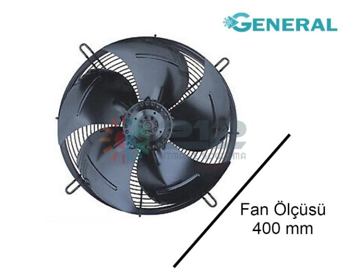 Aksiyel Emici Fan Motoru 400mm YWF4E-400S