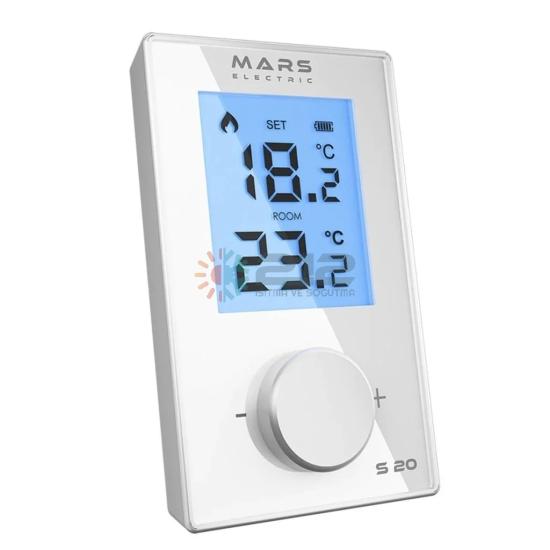 Mars S20X Kombi Oda Termostatı Kablolu