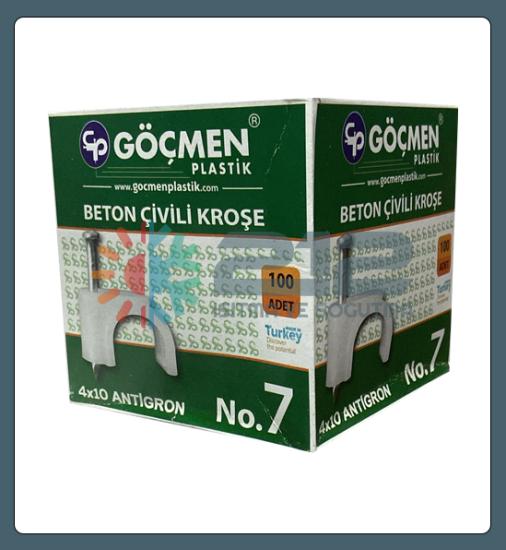 No:7 Klima Tahliye Drenaj Kroşesi 100 Lü Paket