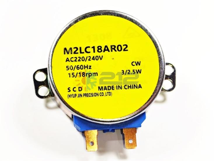 M2LC18AR02 AC220/240V 50/60Hz 15/18rpm 3/2.5W