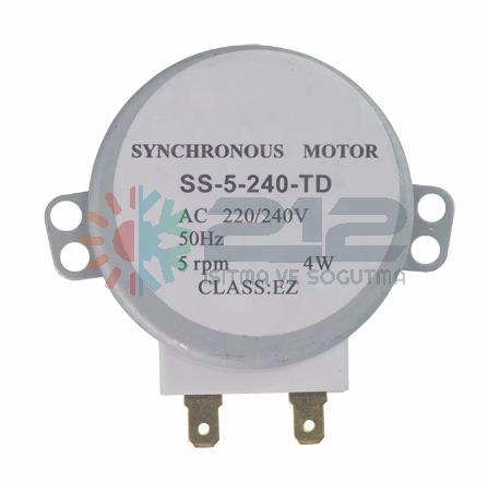 SS-5-240-TD AC 220/240 V 50 Hz 5 rpm 4W