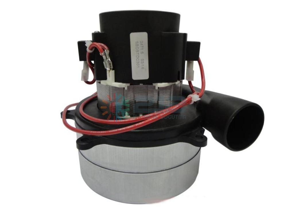 Ametek Süpürge Motoru 2 Fanlı Egsozlu 24V 063000001.01