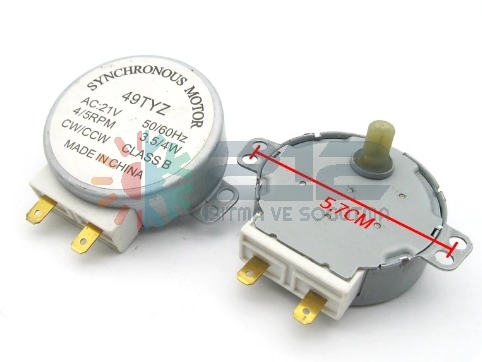 49TYZ AC21V 4/5RPM 3.5/4W 50/60 Hz CW/CCW