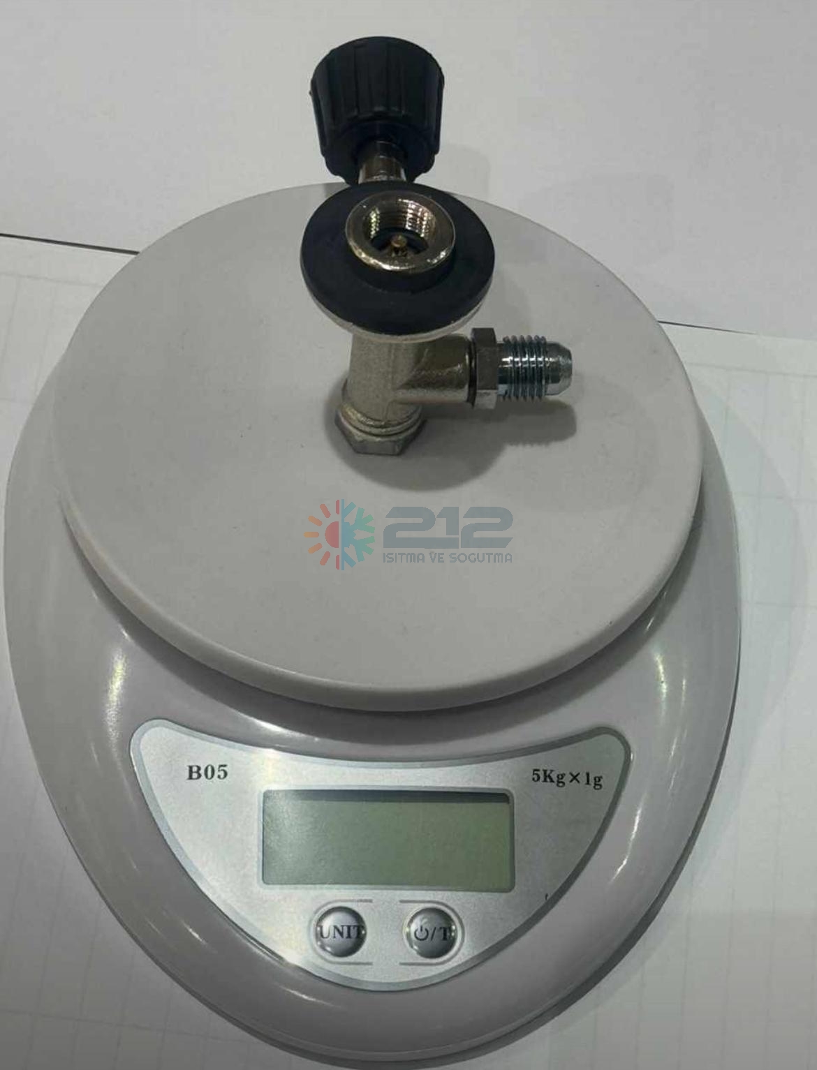 R-600a & R-134a Hassas Gaz Terazi Ünitesi